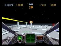 une photo d'Ã©cran de Star Wars Arcade sur Sega Megadrive 32X